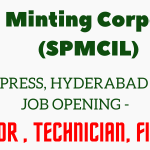 SPMCIL Job Notification 2024 - Hyderabad, Telangana